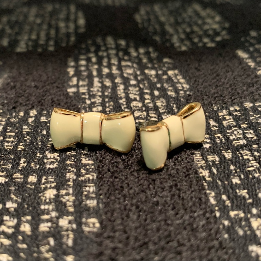 Kate Spade Bow Stud Earrings - Picture 2 of 5